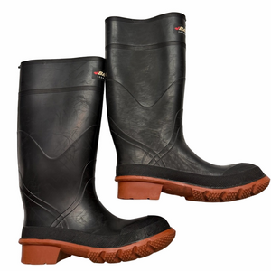 Baffin Technology Black High Slip On Rubber Boots Men Size 6 | Woman 7.5 Muckers